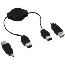 FW retract + 2 adap plug 1,2meter